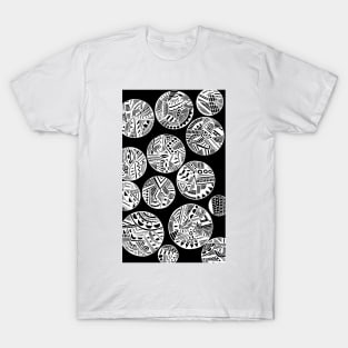 Tribal Snow Bubbles T-Shirt